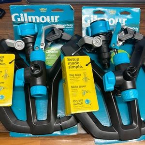 2 brand new Gilmur heavy duty sprinkler